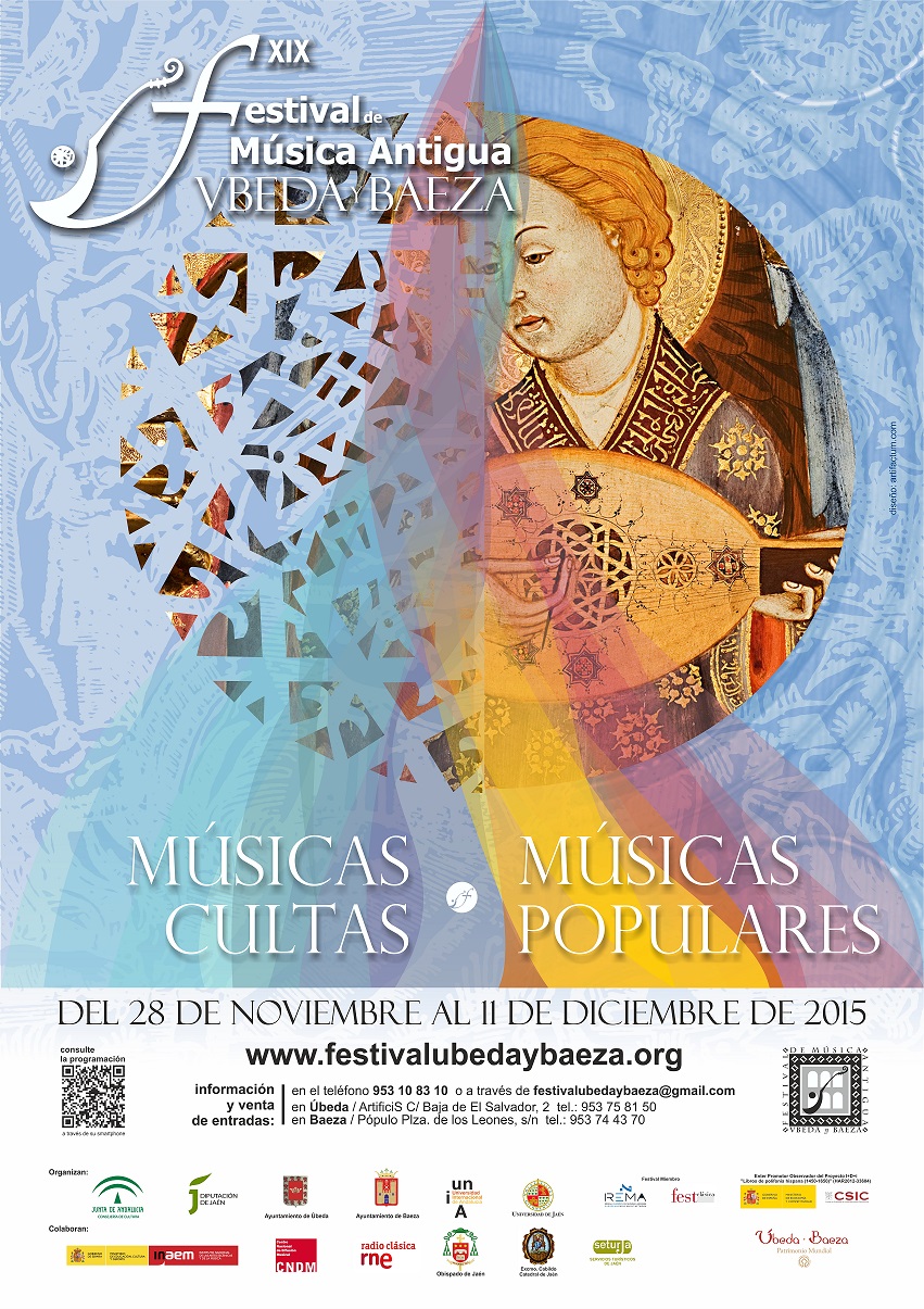 Nuevo cartel para el Festival de Música Antigua Úbeda y Baeza 2015